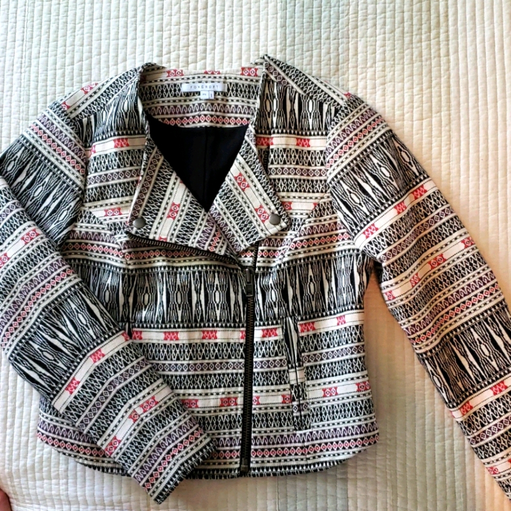 Adorable Foxcroft boutique jacket PS